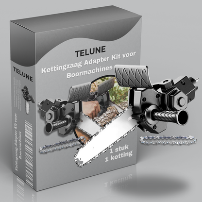 Chainsaw Adapter Kit for Drills