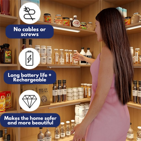 Magnetic Motion Sensor Light