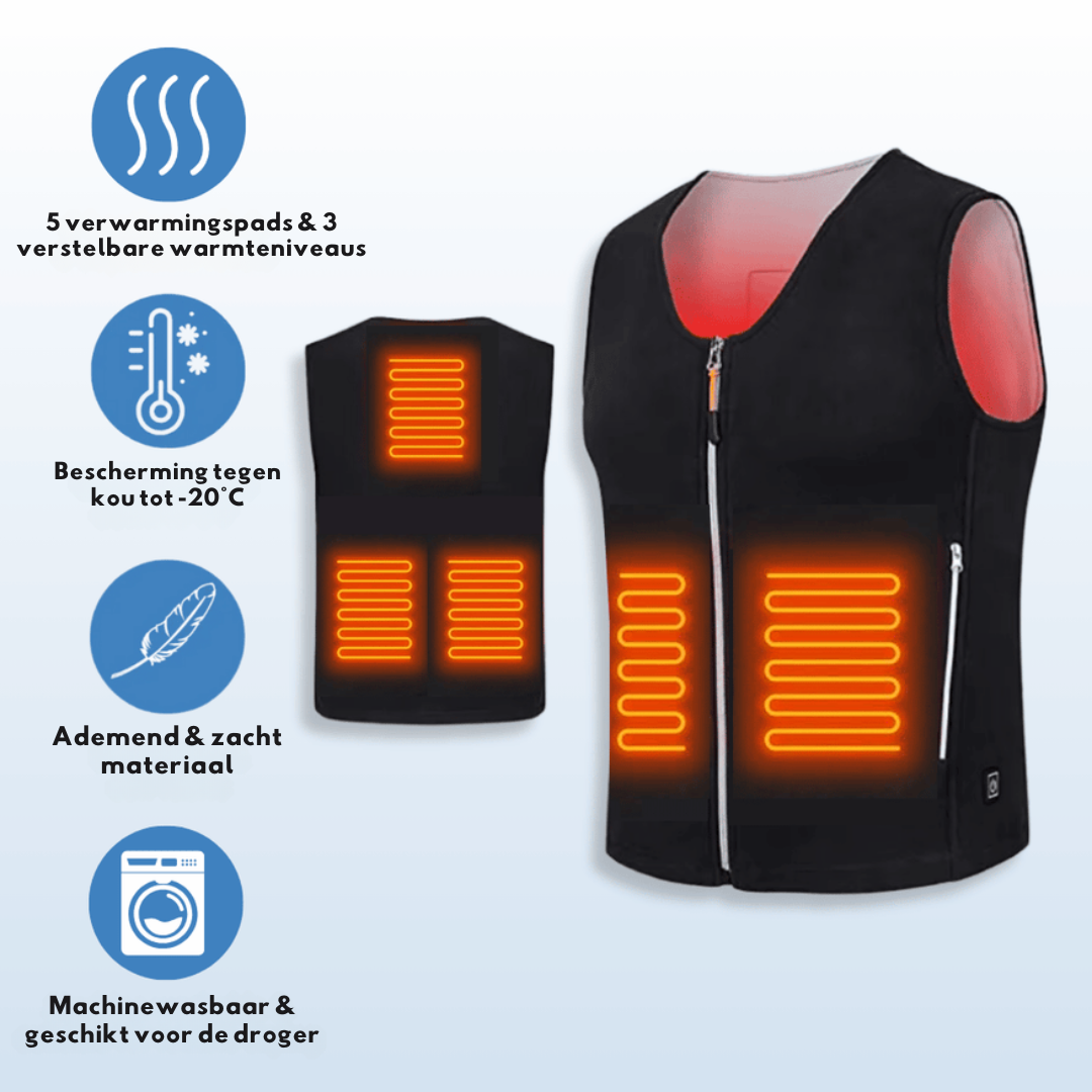 CozyBod™ - Heated Body Warmer Vest