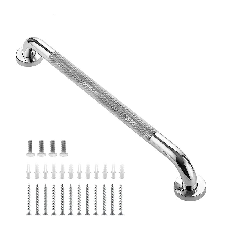 SafeGrip Stainless Steel Shower Bar – Safety and Stability for Any Bathroom