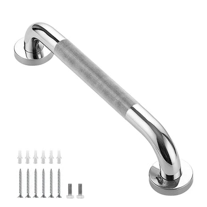 SafeGrip Stainless Steel Shower Bar – Safety and Stability for Any Bathroom