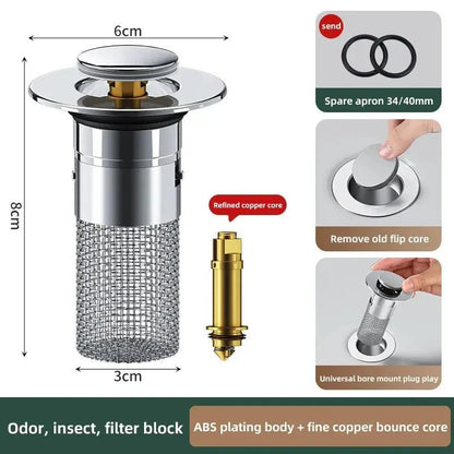 Drainix™ – Universal Sink Stopper