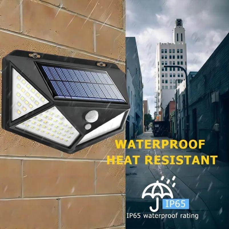 100 LED Solar Wall Lamp