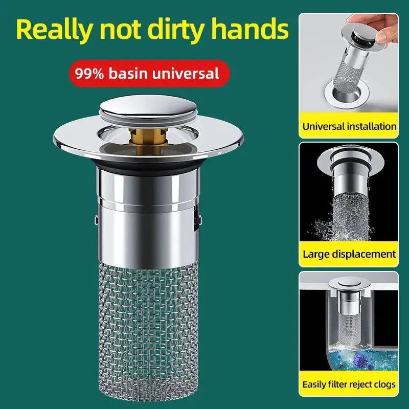 Drainix™ – Universal Sink Stopper