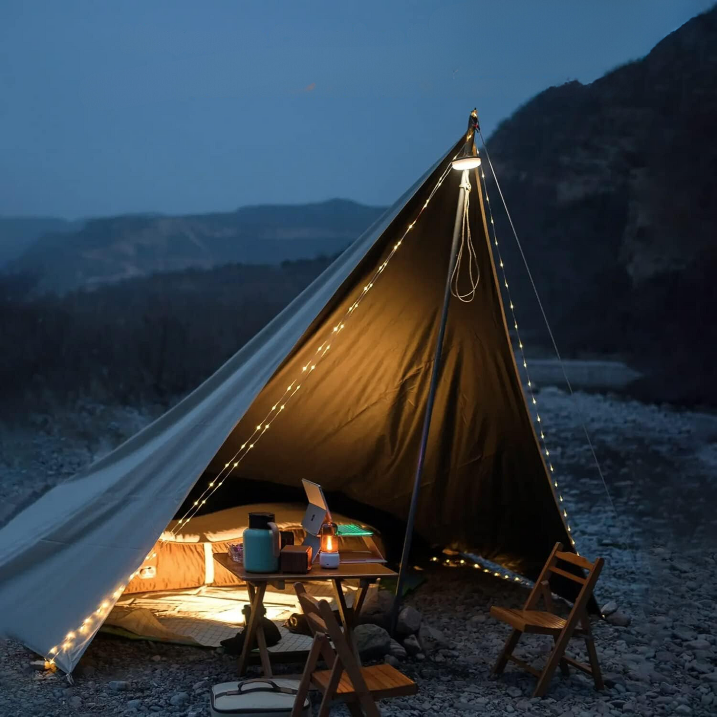 GlowMate™ 4-in-1 Camping Lamp