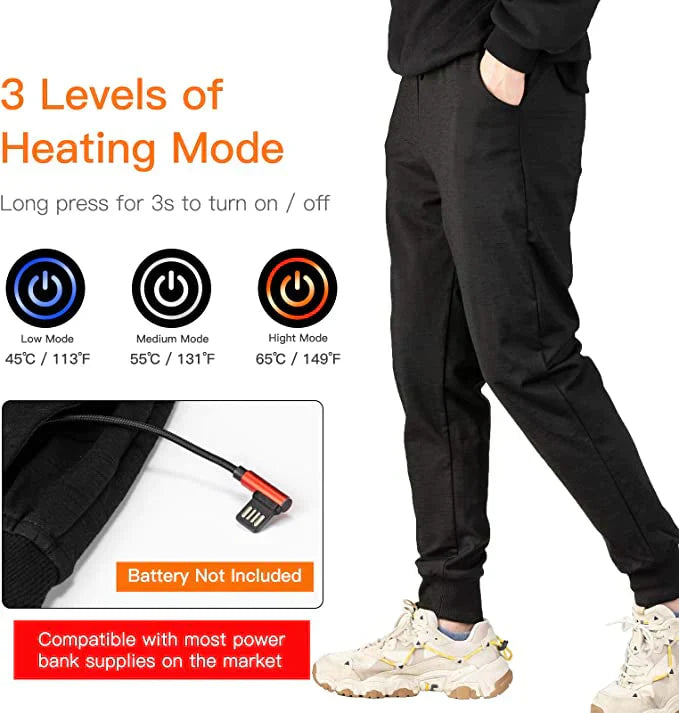 HeatJoggers™ - Heated Jogging Pants